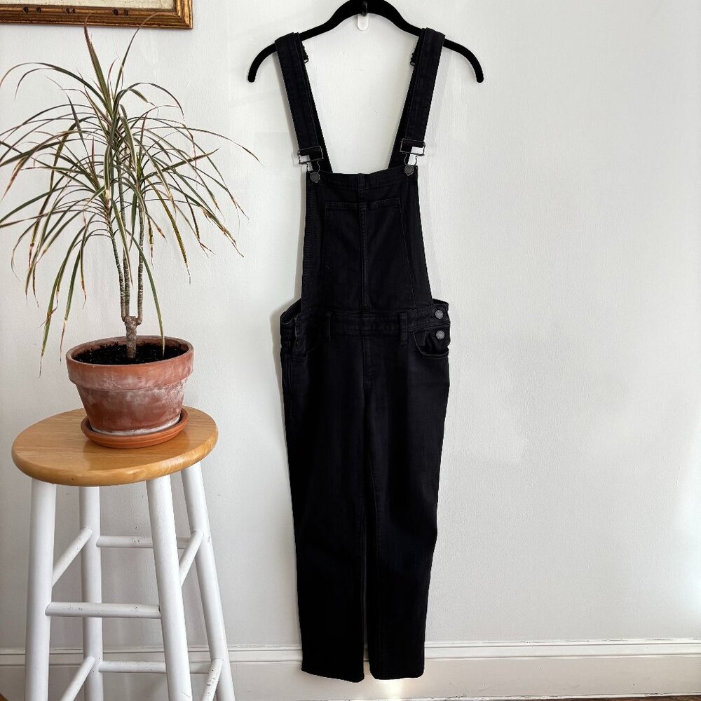 PAIGE sierra vintage black overalls